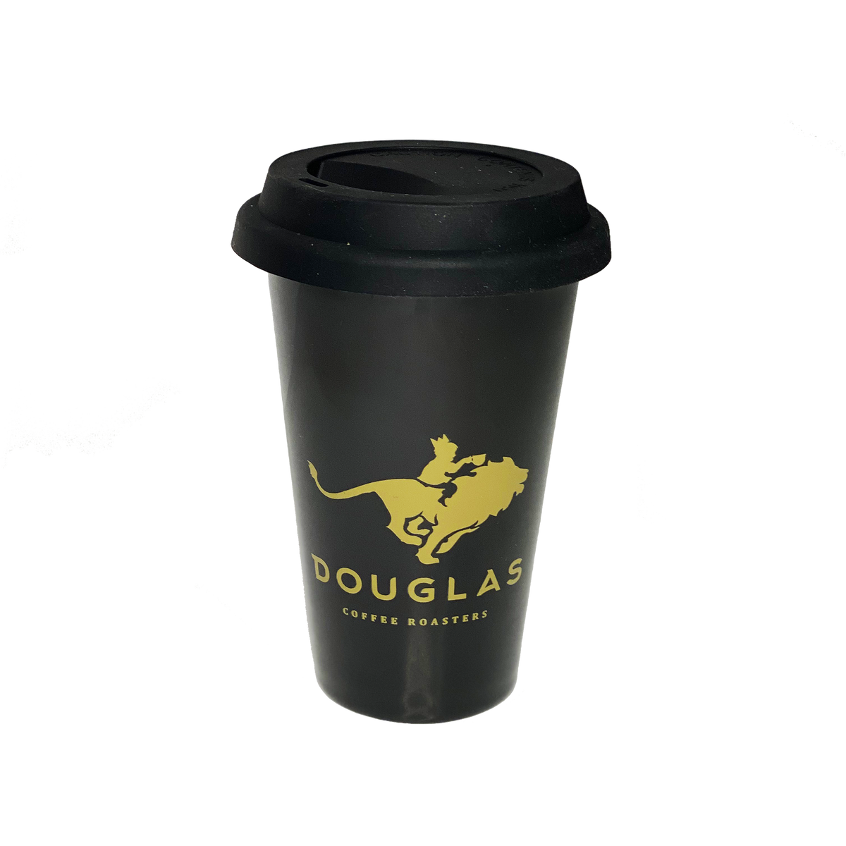 Ceramic Mug With Lid 11 Oz Douglas Coffee 9861